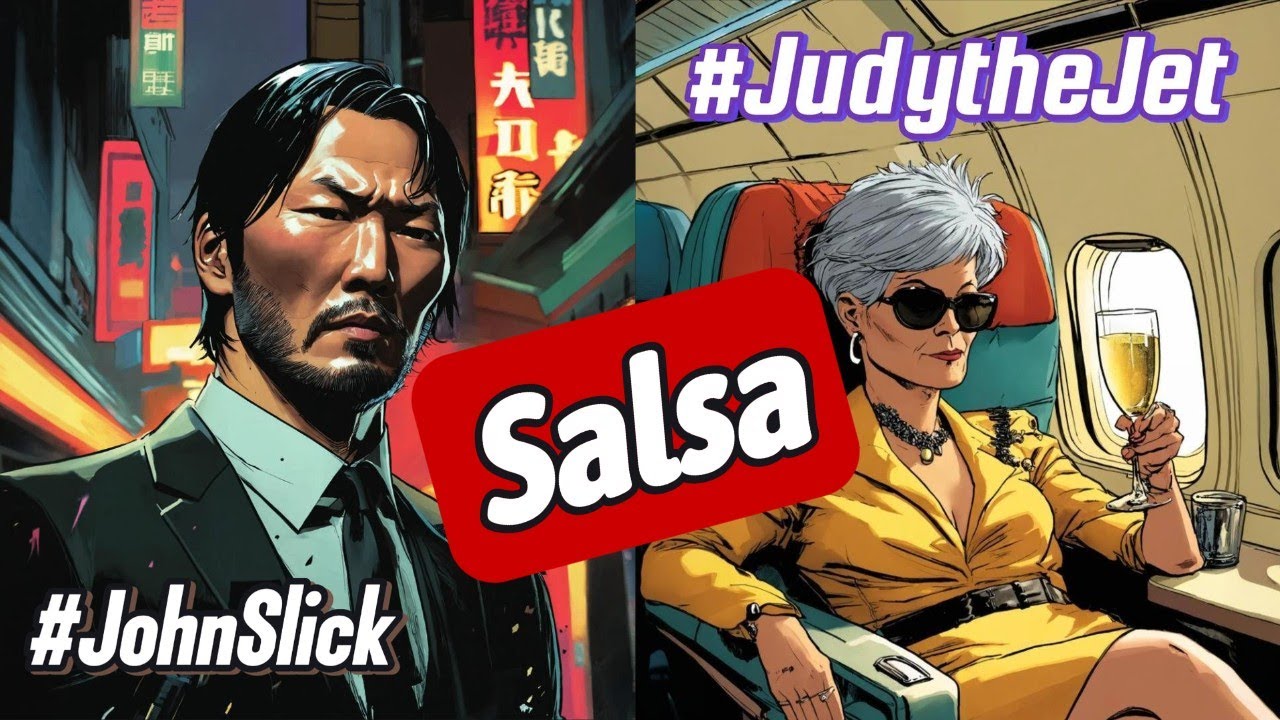 HOT Salsa! | Vivir Mi Vida #JohnSlick #JudytheJet