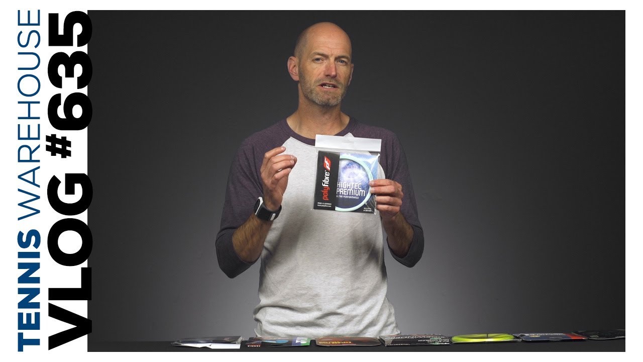 Our favorite SOFT Co-Poly Tennis Strings (control + spin) -- VLOG #635