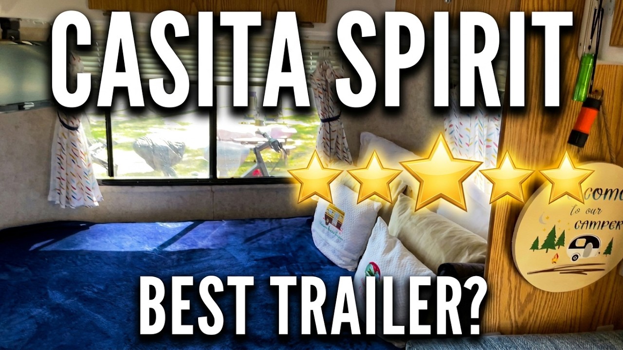 Casita Spirit Deluxe Trailer Tour & Tips