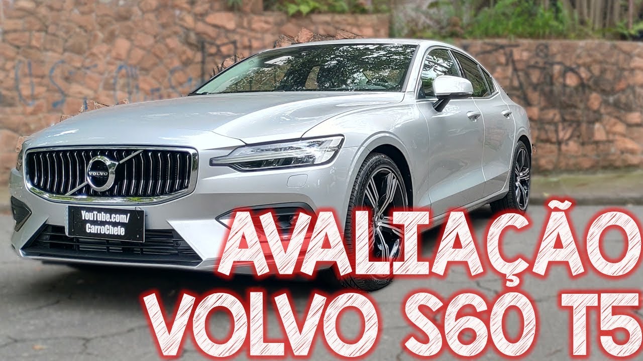 Avaliação Volvo S60 T5 2020 - DIRIGE SOZINHO e é muito superior ao Fusion e Azera