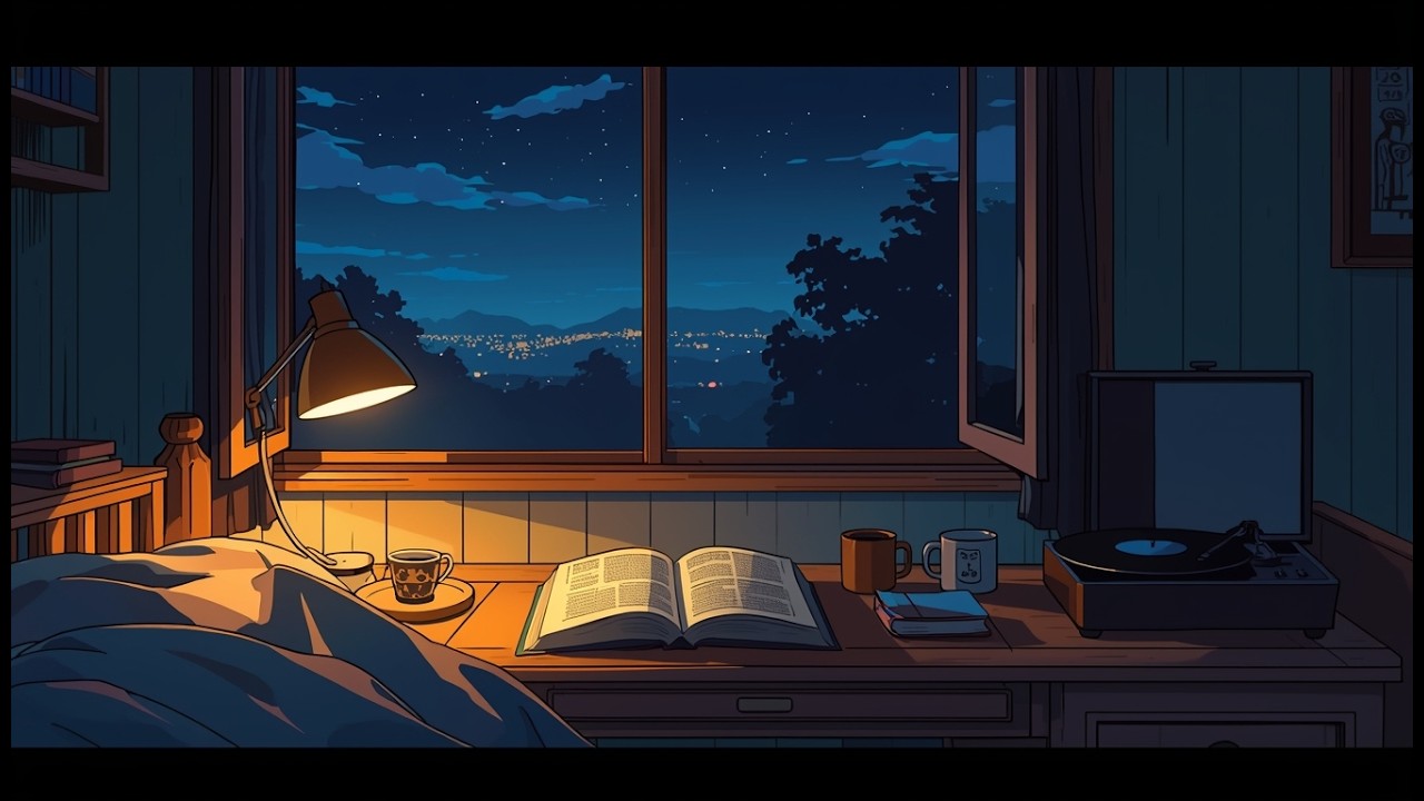 Cozy Night Lofi ~ Chill Music to Study / Relax / Sleep
