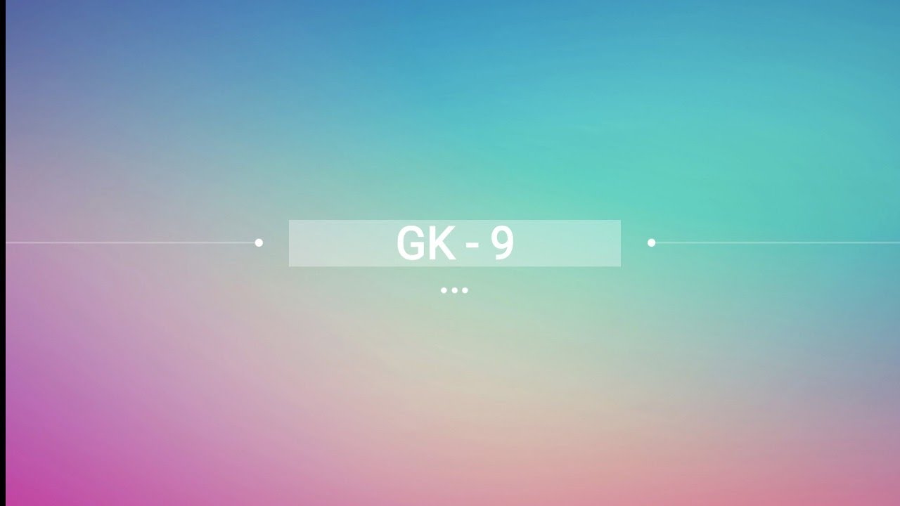 9 of 30 Days - 30/30 GK Questions Challenge ✨
