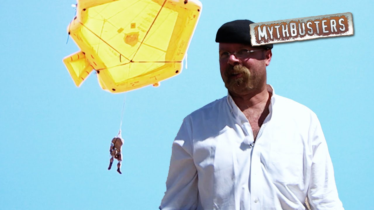 Can Airline Gear Save You Mid-Air? | MythBusters