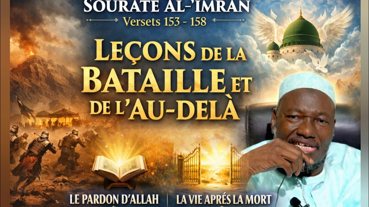 Tafsir du saint Coran sourate Al Imran V153,Mourir pour Allah est un honneur, pas une perte