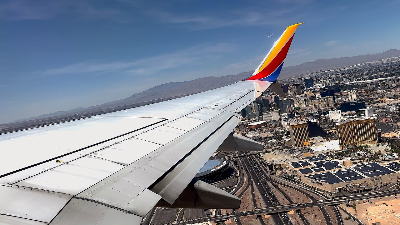 [4K] – Full Flight – Southwest Airlines – Boeing 737-8H4 – LAS-LGB – N8553W – WN2475 – IFS Ep. 763