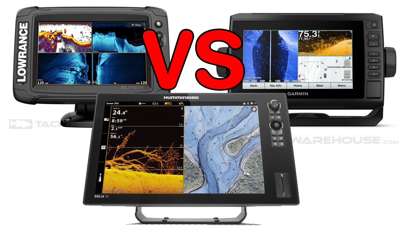 Humminbird против Lowrance против Garmin: Морская электроника сонара