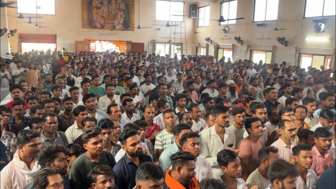 Hanuman chalisa Group of devotees in Panchamukhi Hanuman Mandir Nagpur Live Viral 