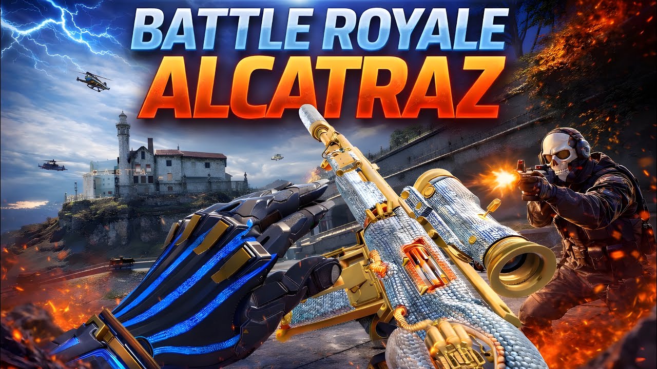 Probando los nuevos cambios de battleroyale l CODM ALCATRAZ 