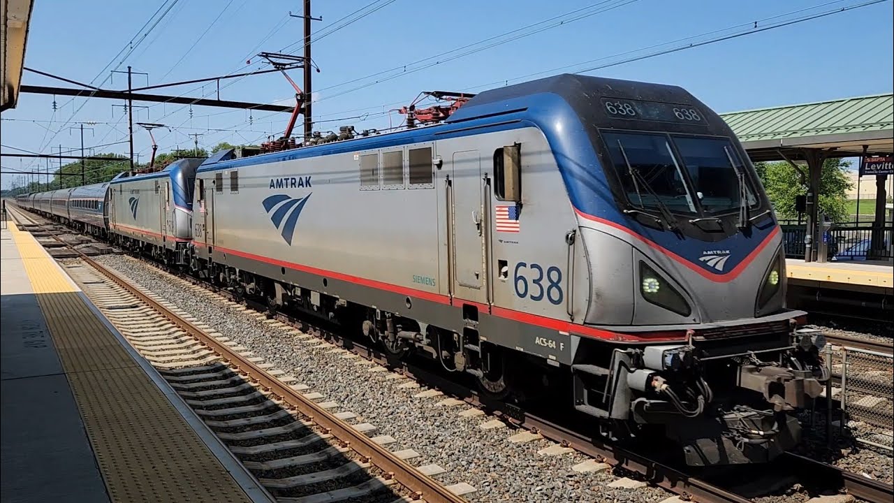 SEPTA Amtrak Sunday NEC Action Pennsylvania Edition - Levittown PA - August 3, 2025