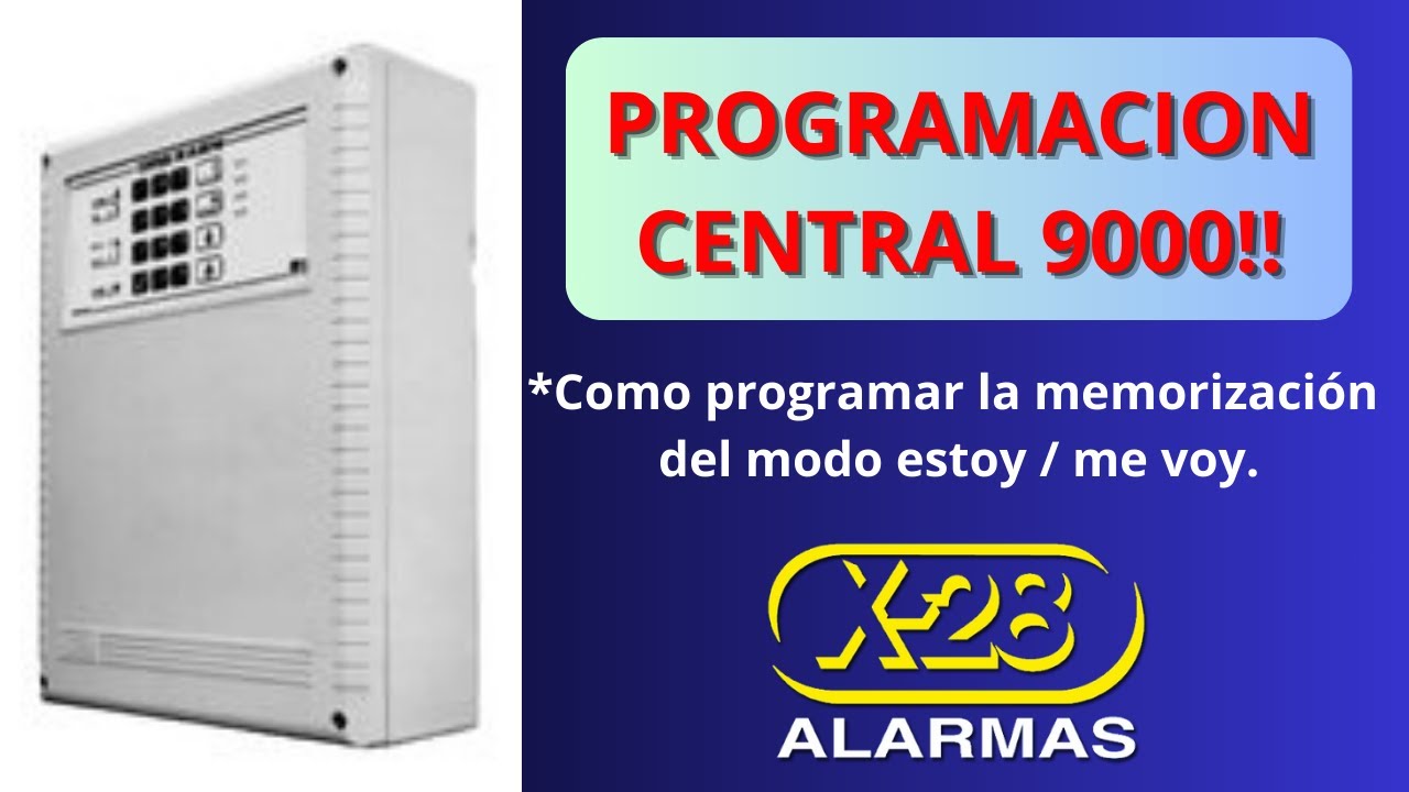 Programación estoy / me voy de central línea 9000