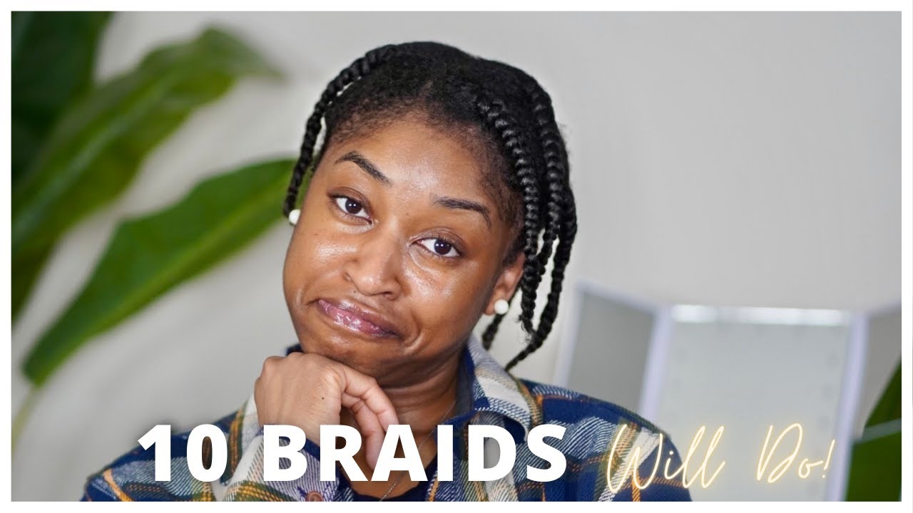 Another Lazy Braid Out with ONLY 10 Braids!