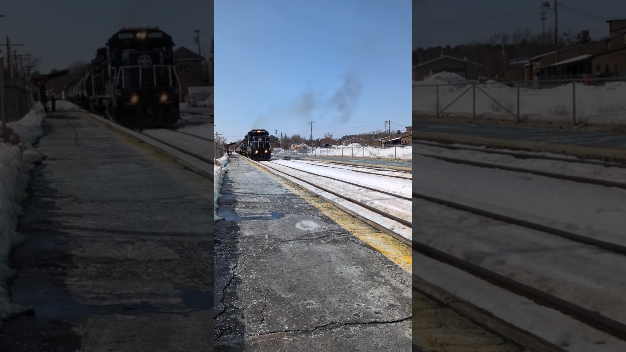 EDAY in Ayer, MA with Ex-Pan Am C40-8 and Ex-CN SD40-3 on 2/28/26
