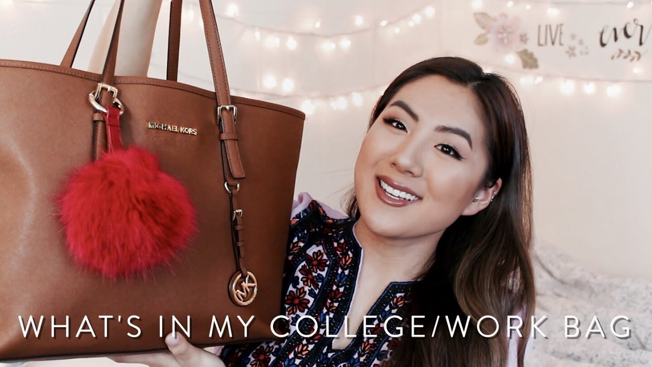 UPDATED What's In My College/Work Bag! Why I Don't Use My Longchamp Tote Anymore? | INMYSEAMS