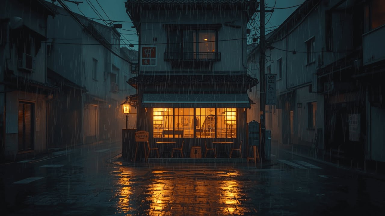 Tokyo Rain & Neon Lights ?? Chill Lofi