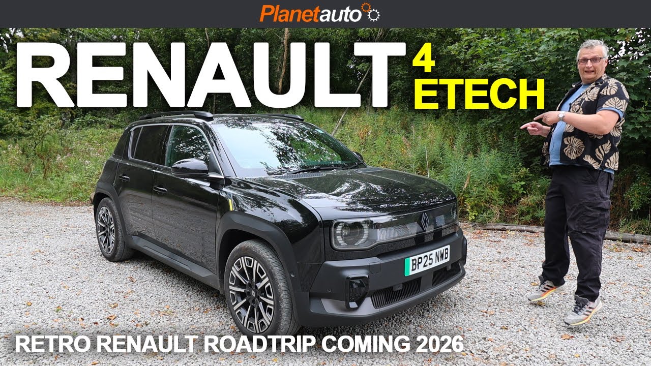 Первый тест-драйв Renault 4 E-Tech | Adventure Afoot 2026