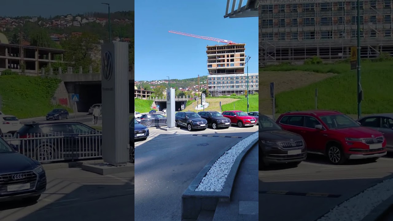 Green City kompleks u izgradnji u Sarajevu (Pofalići)