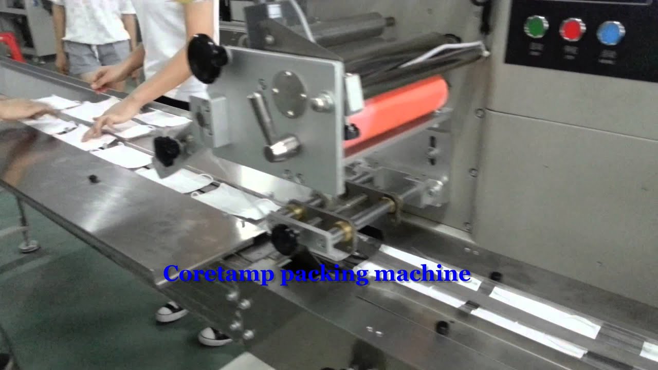 Guaze mask packing ,mouth-muffle packing ,mask packing machine