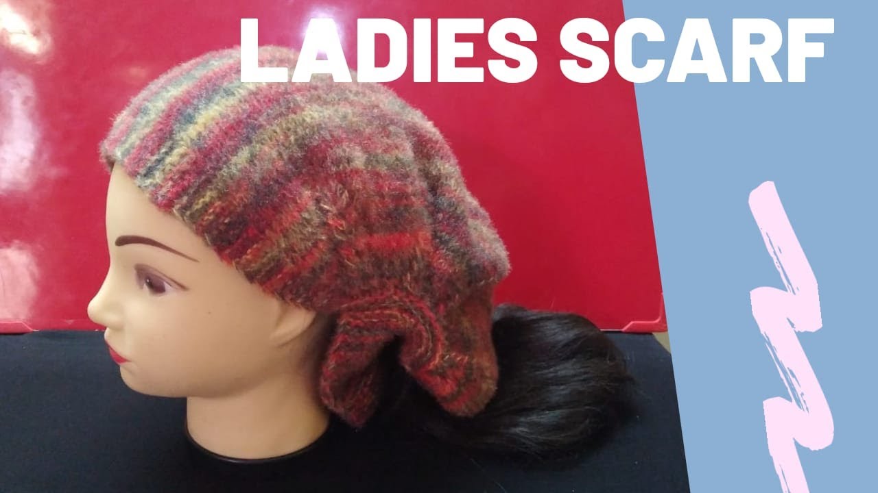 Multicolor Scarf for beginners in Hindi, ladies woolen Multicolor scarf