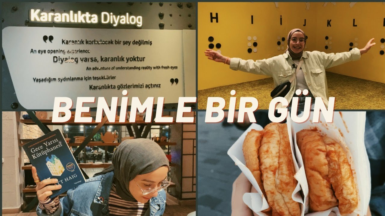 Karanlıkta 60 Dakika Geçirdik ! | Benimle Bir Gün | VLOG | Kitap Tavsiyesi