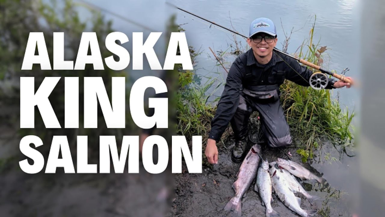Alaska King Salmon Fishing | Centerpin Bobber Down & Fish On