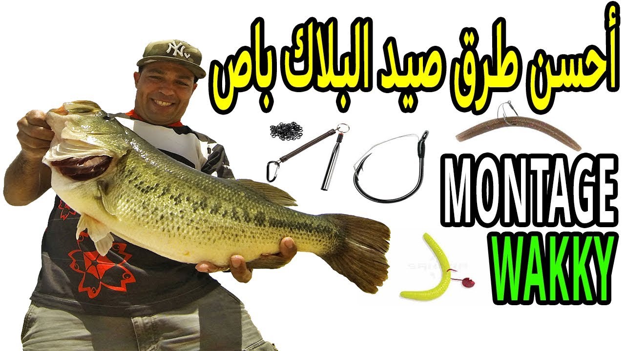 أكتشف أحسن طريقة💥لصيد البلاك باص🐟💥Montage WAKKY💥