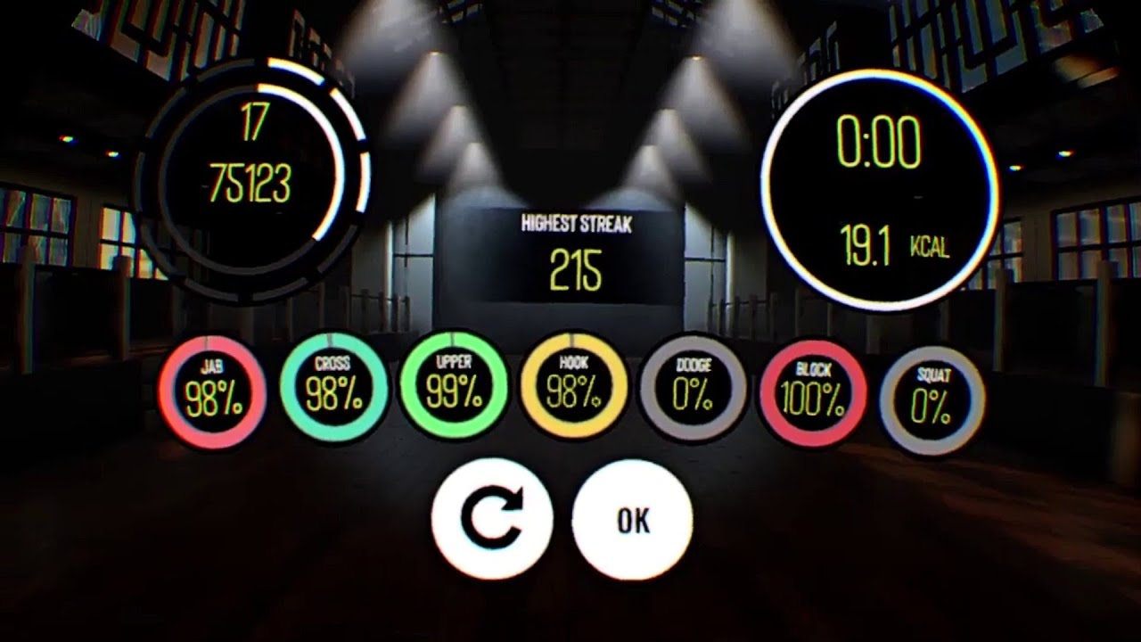 BoxVR Best Motivatinal Boxing Game workout | 3D Gaming Music
