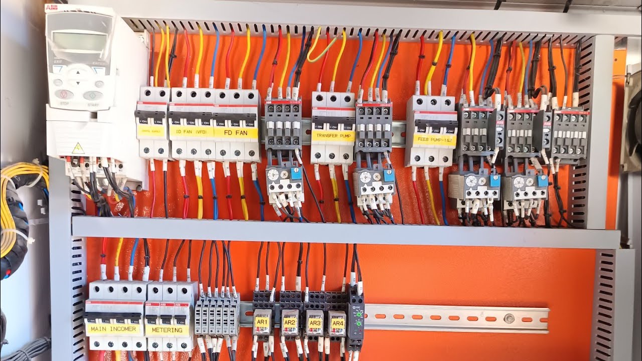 control panel banate samay component kaise lagaye | control panel kaise banaye | lt panel wiring