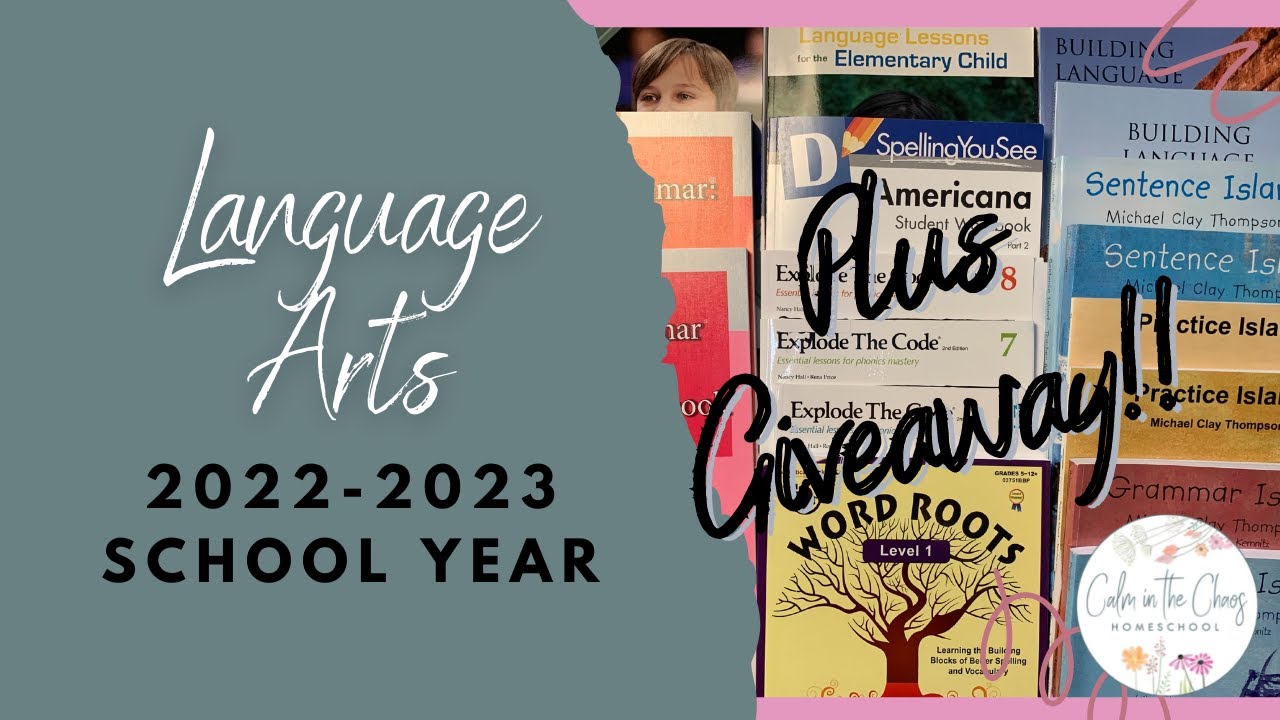 LANGUAGE ARTS | Homeschool Curriculum Choices for 2022-2023 | Language Arts Curriculum Reveal Collab
