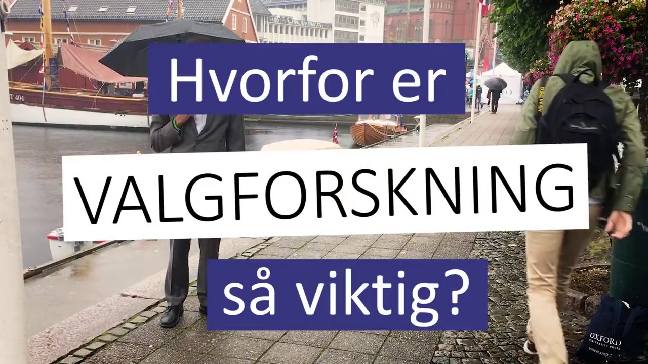 Hvorfor er valgforskning s&aring; viktig? Forsker Johannes Bergh forklarer
