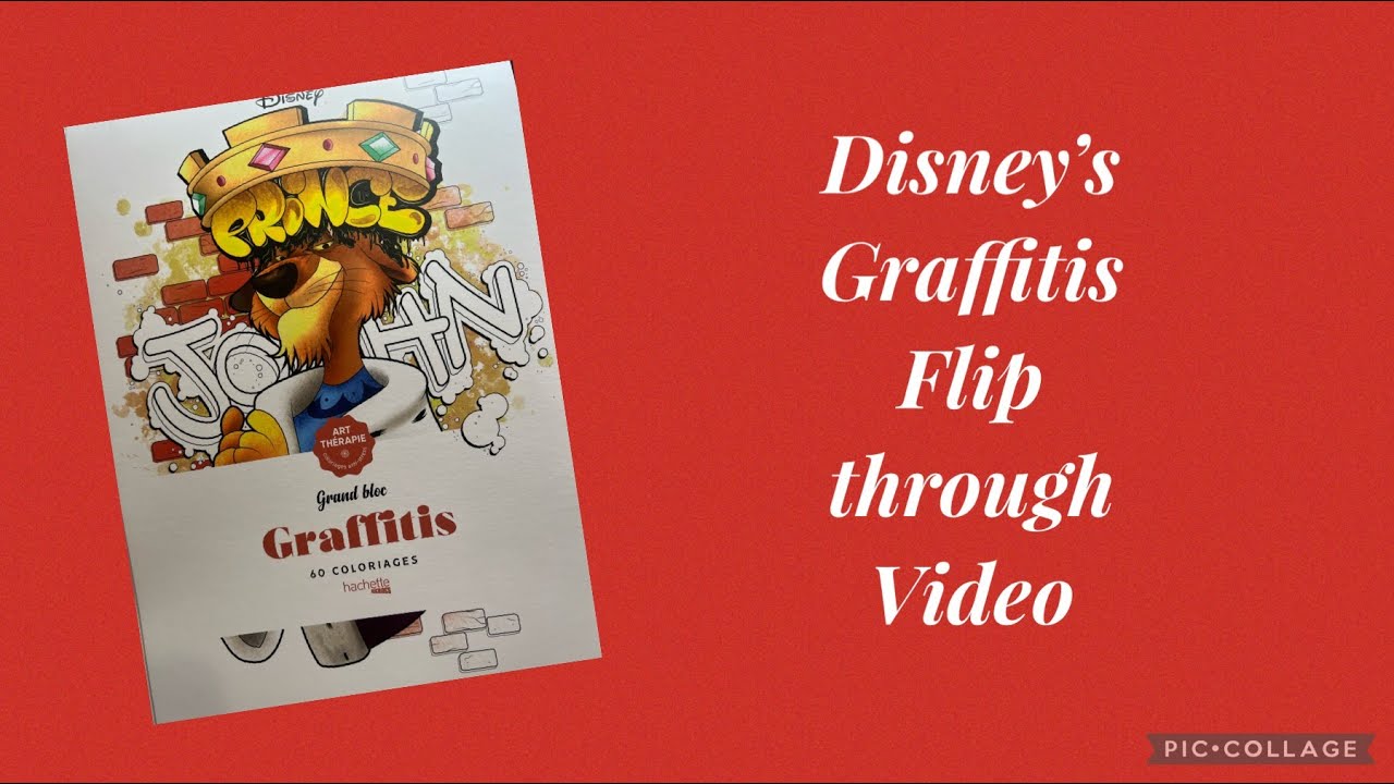 Disney's Graffitis Flip Through