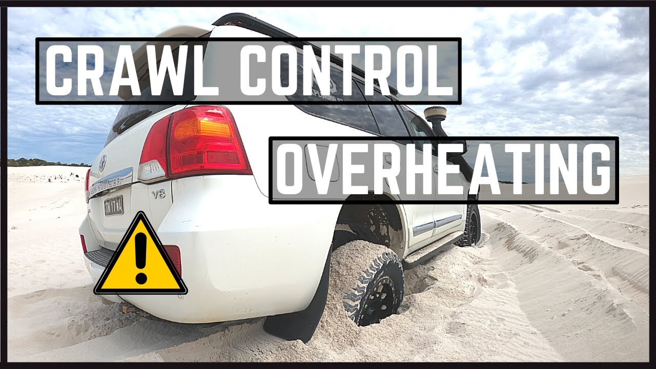Toyota Landcruiser CRAWL CONTROL | Перегрев | СЕРИЯ LC200 | Тесты на самовосстановление в песке |...