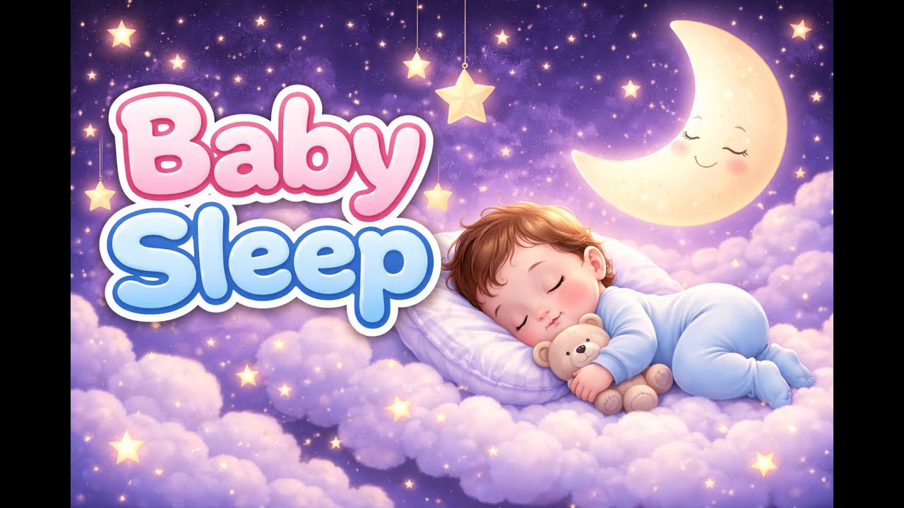Baby Sleep & Relax 🌙No Ads🌙 Gentle Lullaby Music for Deep Sleep | Calm Night Sounds