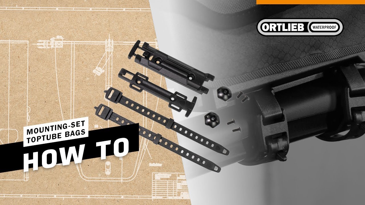 ORTLIEB How-To | Mounting-Set Toptube Bags