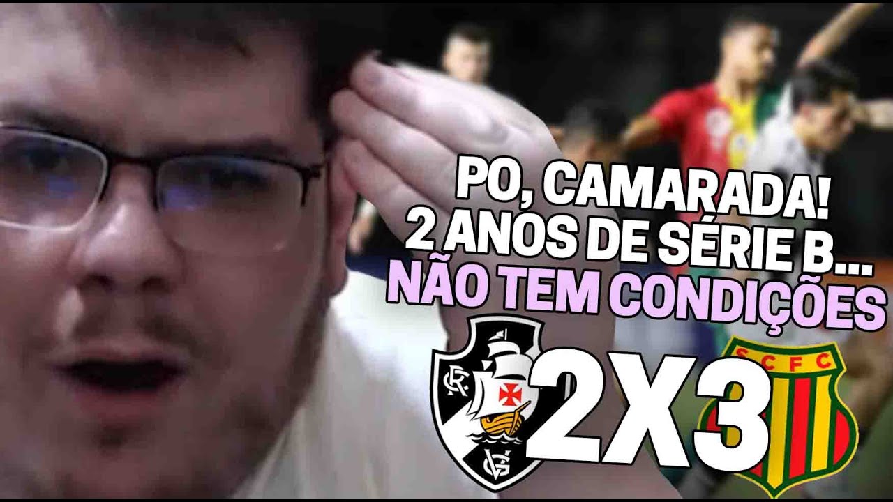 CASIMIRO REAGE: VASCO 2X3 SAMPAIO CORRÊA PELO CAMPEONATO BRASILEIRO SÉRIE B 2022 |Cortes do Casimito