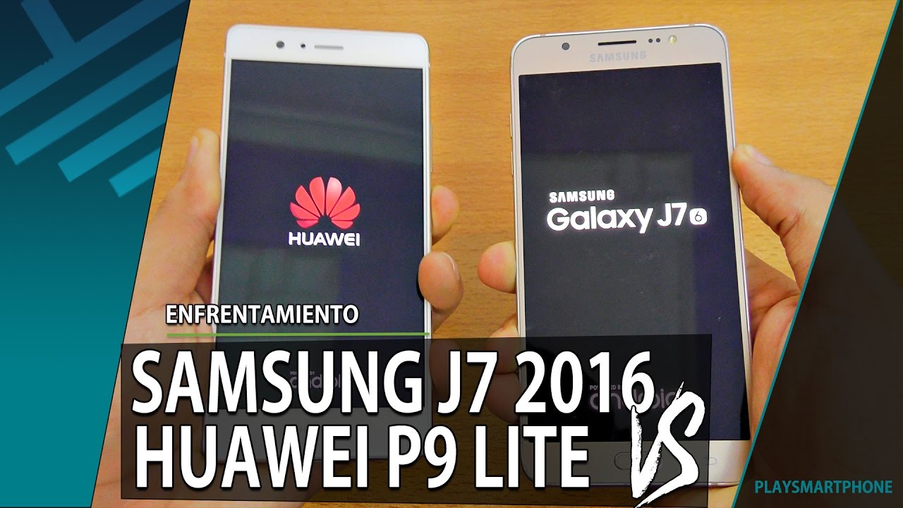 Huawei P9 Lite VS Samsung J7 2016 | Enfrentamiento | Review | Unboxing