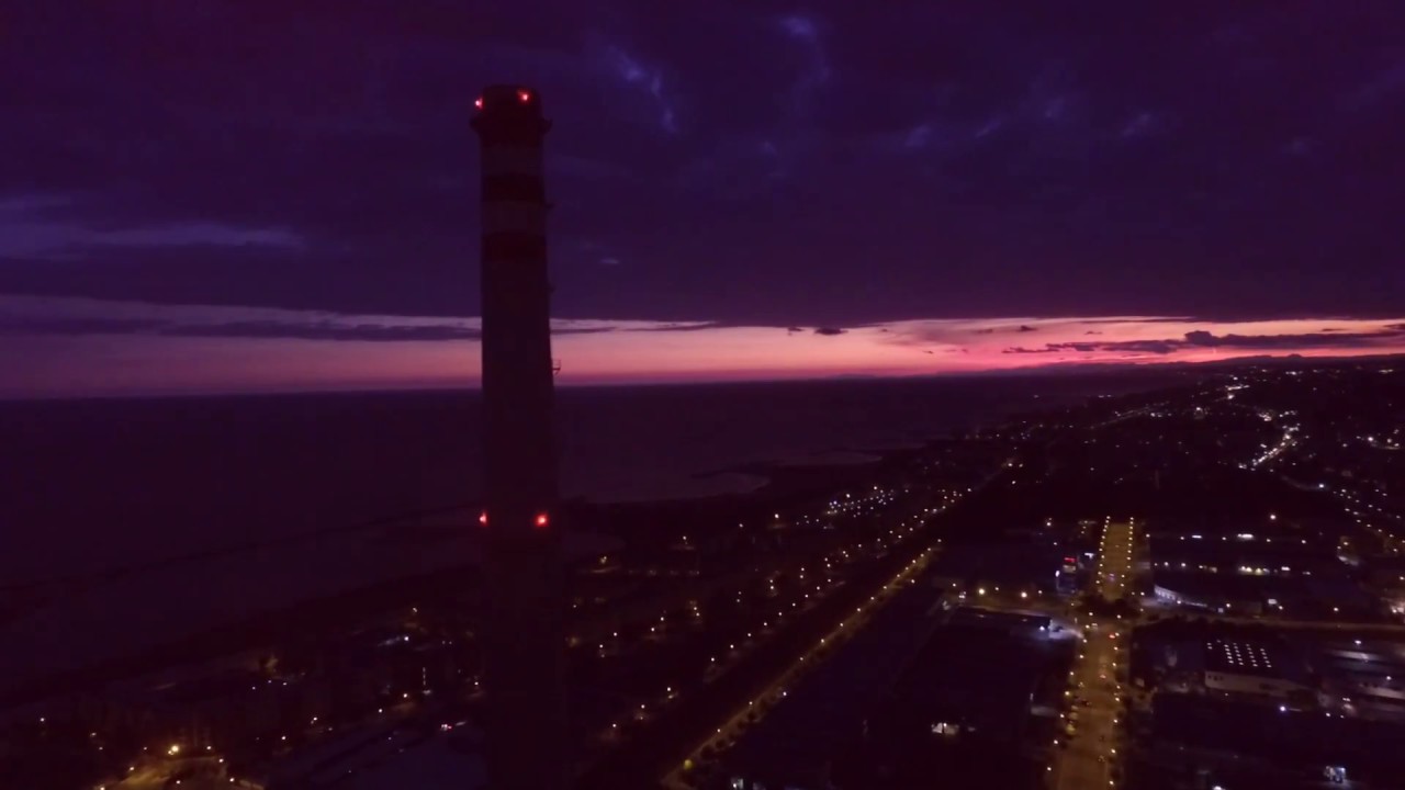 Epic views of La termica en Cubelles, Barcelona - phantom 3 pro