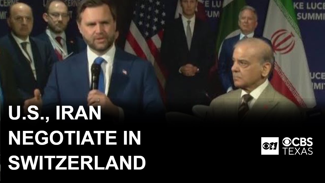 U.S. and Iran negotiating in Switzerland