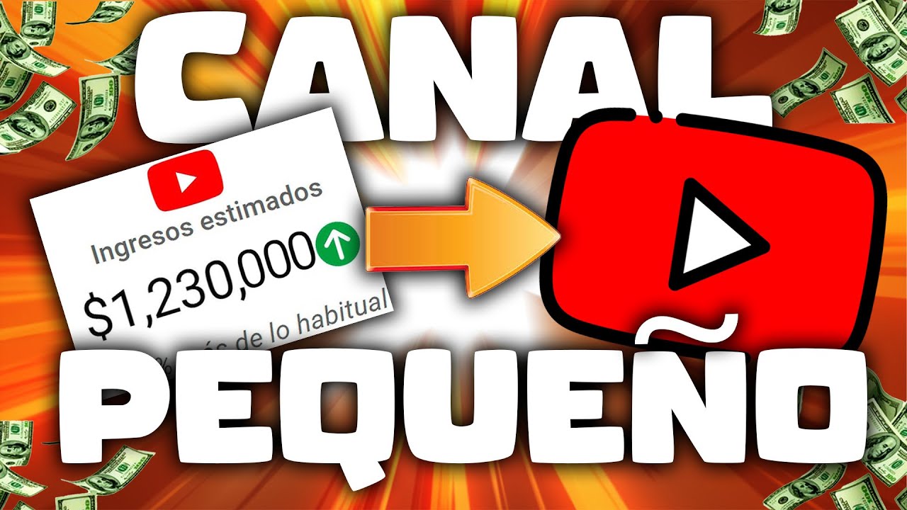 🤔💸&iquest;Cu&aacute;nto GANA un canal PEQUE&Ntilde;O en YOUTUBE?💰📊