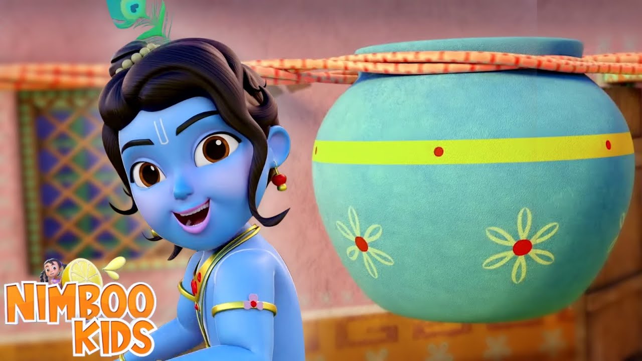 Go Go Govinda, गोविंदा आया, Hindi Rhymes and Happy Janmashtami and Balgeet