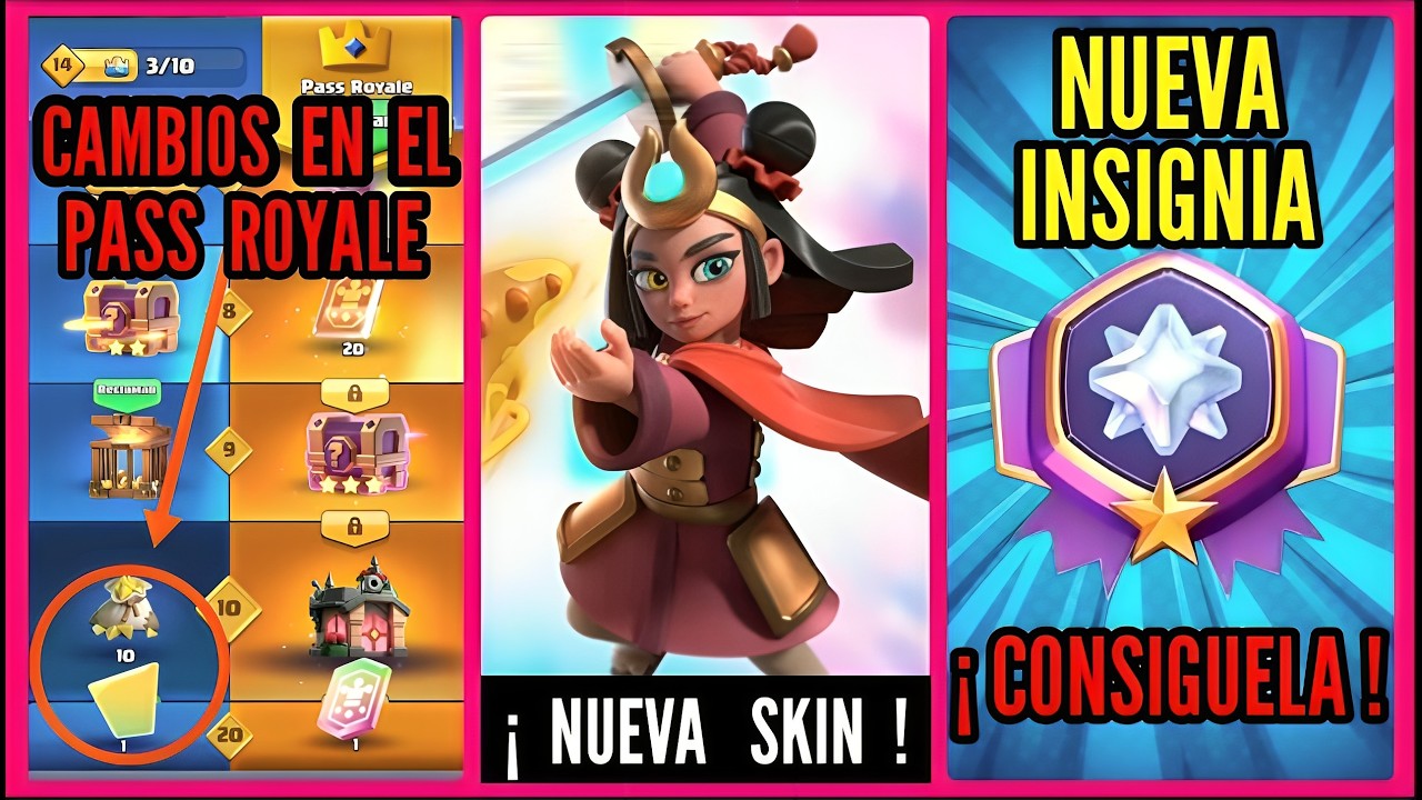 NUEVA Skin de la Emperatriz Espiritual en Clash Royale 🔥 + Insignia GRATIS