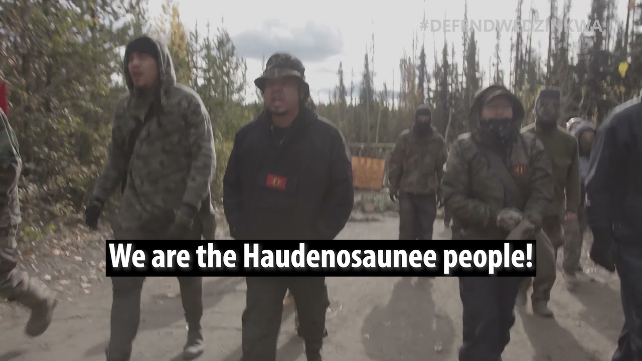 Haudenosaunee kick out RCMP out of the yintah