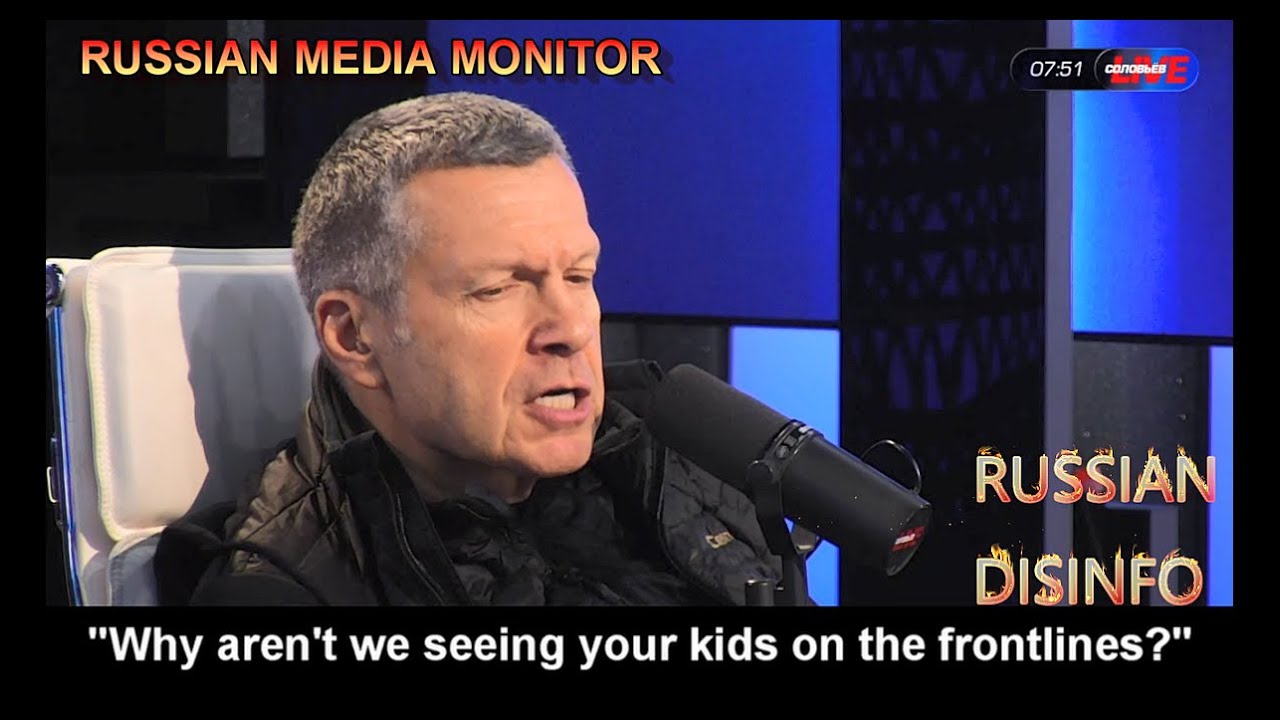 Vladimir Solovyov insults his viewers for asking about his sons