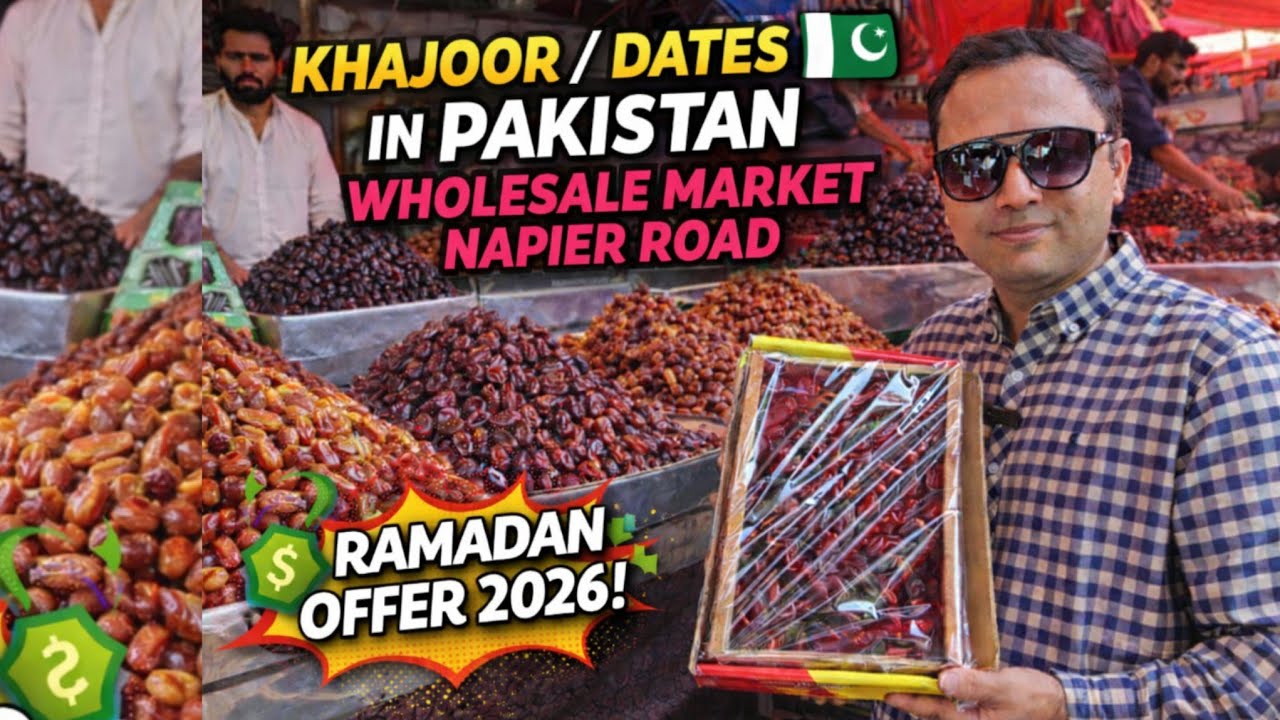 Biggest Khajoor Bazar in Pakistan|| Dates Price in Pakistan|| Jodia Bazar Dry Fruits Market|| Dates