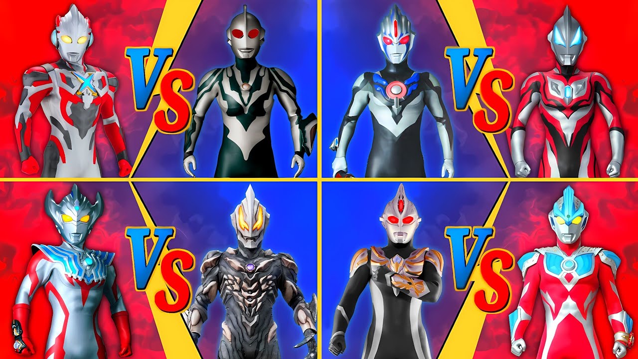 ウルトラマン X VS RIBUT DARKNESS, ULTRAMAN TAIGA VS BELIAL ATROCIOUS, ORB DARKNESS VS GEED PRIMITV #ウルトラマン