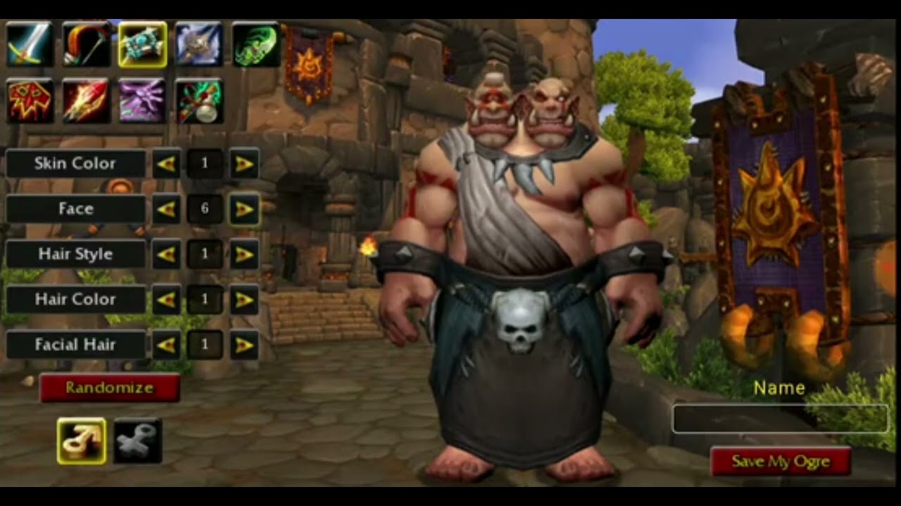 Worldsoul Saga: Possible Ogre Allied Race Customizations
