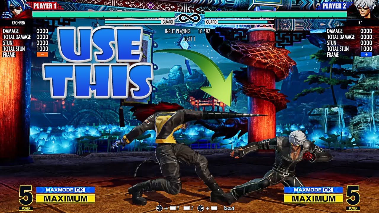 KOF XV: KROHNEN -Tips You Need To Use !