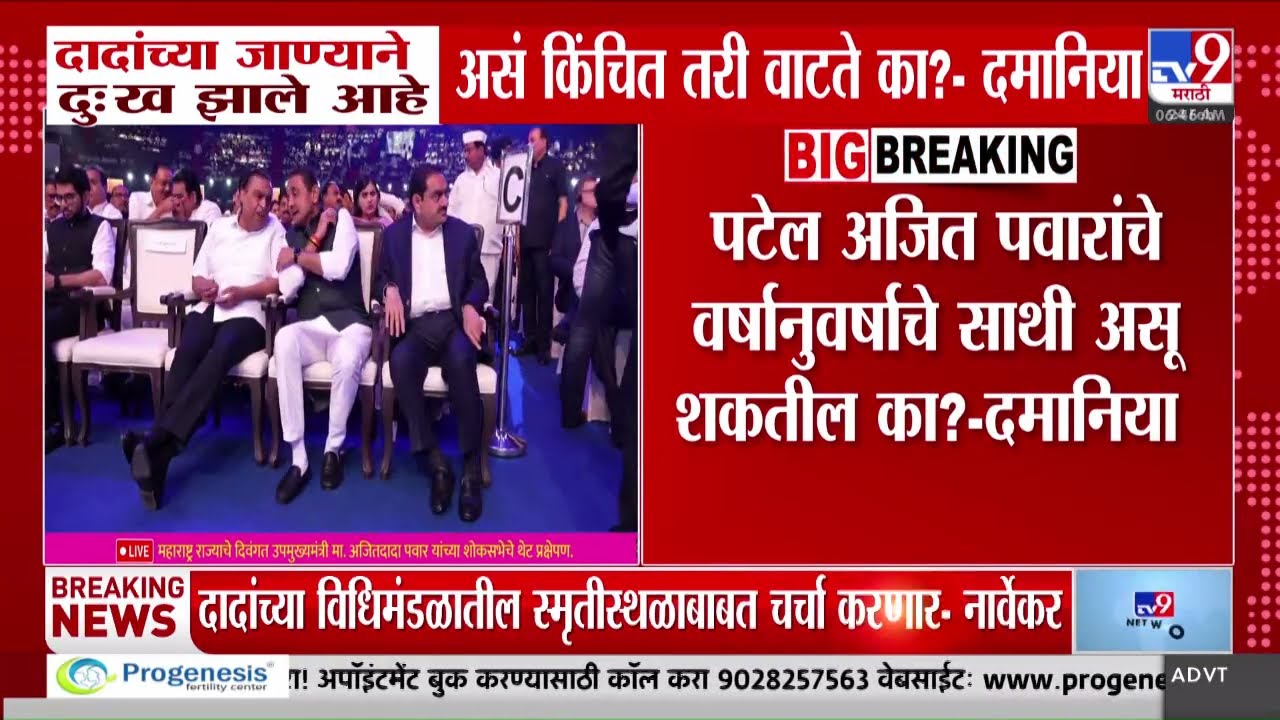 Anjali Damania Tweet | शोक सभेतील Praful Patel यांचा व्हिडीओ टि्वट करत दमानियांची टीका