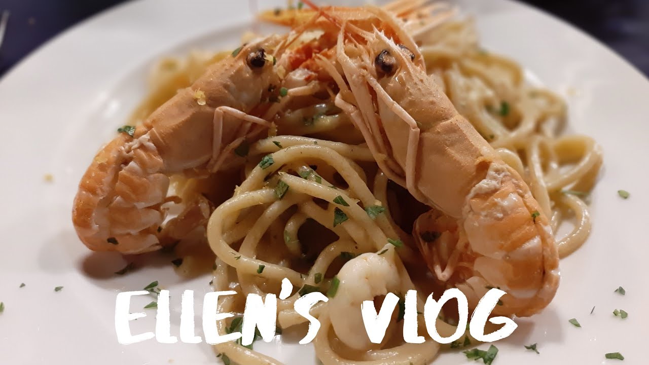 SPAGHETTONI CON SCAMPI E GAMBERI