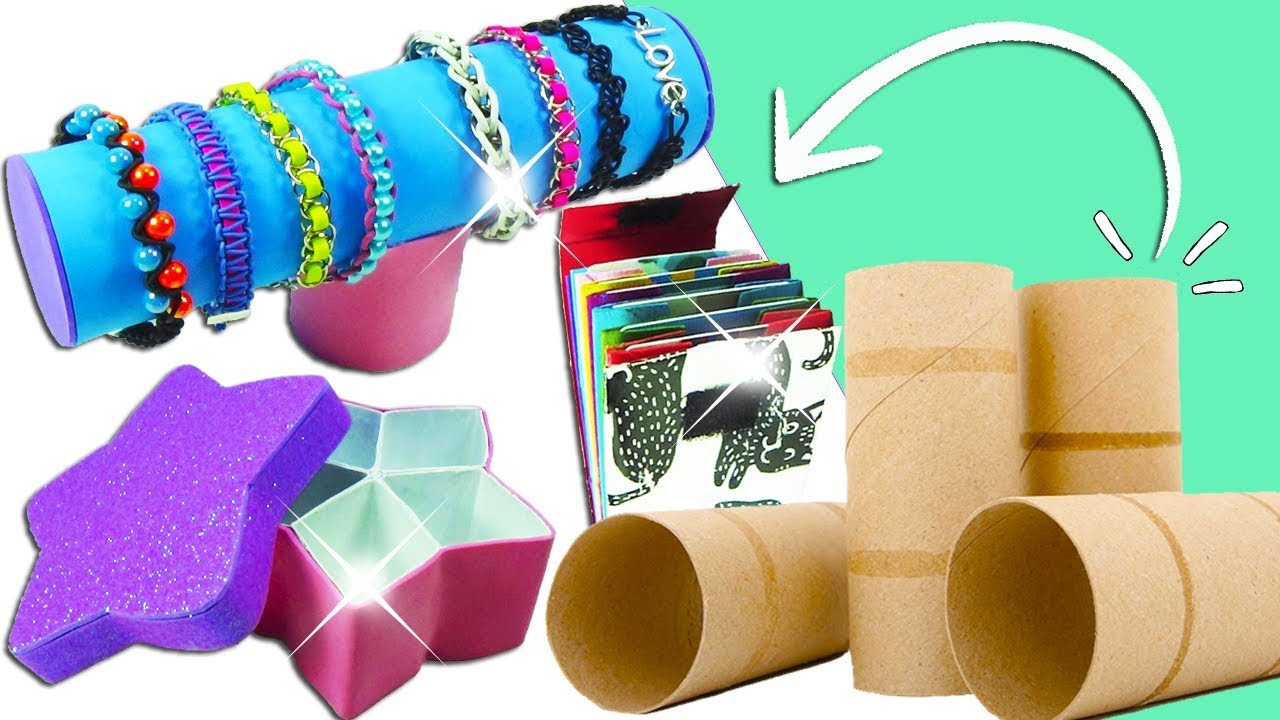 3 Ideas con Tubos de Cartón para regalar (Reciclaje) Ecobrisa