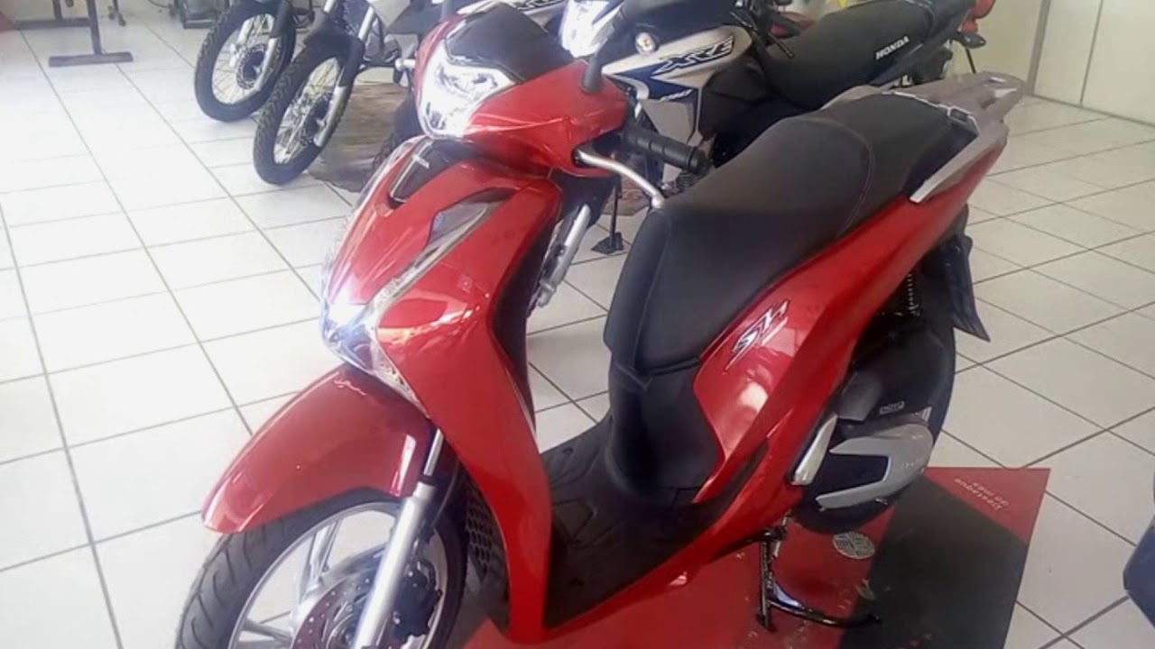 Honda SH150i 2018 - Cor Vermelha, Detalhes, Pre&ccedil;o